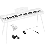 ❣️新品❣️IKTMI 電子ピアノ 88鍵盤 木製 電子 ピアノ Amazon | IKTMI 電子ピアノ 88鍵盤 ペダル付き 木製 電子 ピアノ